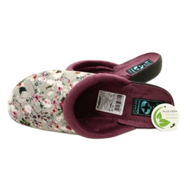 Slippers Cherry Blossom Adanex 26764 Aloe Vera purple grey 4
