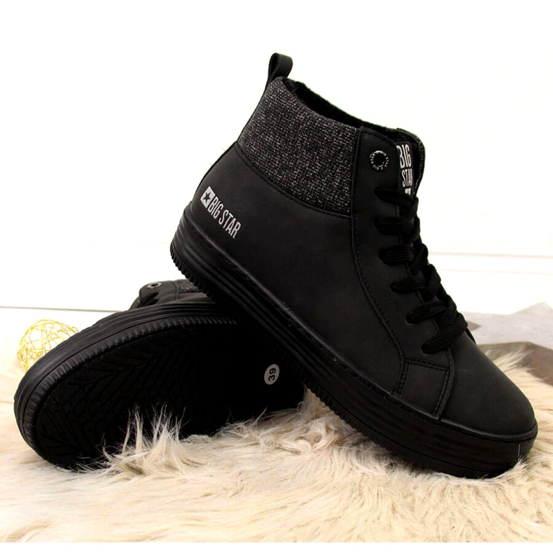 Sneakers insulated Big Star W II274147 black 2 Sneakers insulated Big Star W II274147 black 2