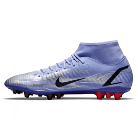 Nike Superfly 8 Academy Km Ag M DJ3984-506 football shoes multicolored violet 1