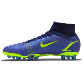 Nike Superfly 8 Pro Ag M CV1130-574 football shoe navy blue navy blue 1