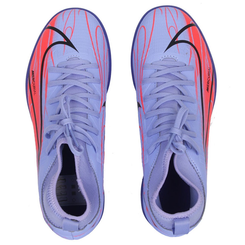 Nike Mercurial Superfly 8 Club Km Tf Jr DB0934 506 football shoes multicolored purple 2