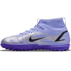 Nike Mercurial Superfly 8 Academy Km Tf Jr DB0935 506 soccer shoes multicolored purple 1