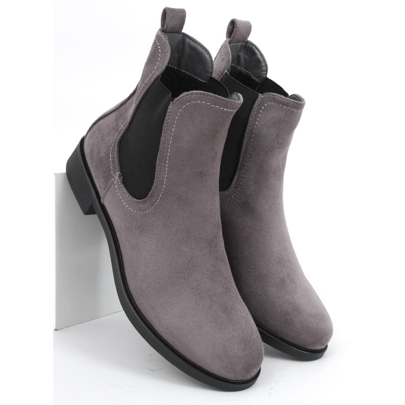 Classic women's Jodhpur boots Musse Gray grey 2
