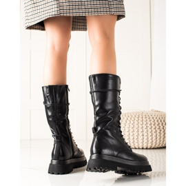 Seastar High Boots With Eco Leather black 1