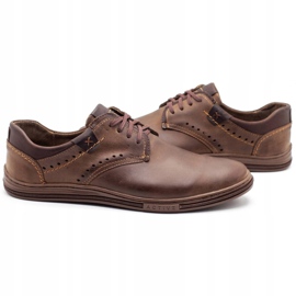 Polbut Casual men's shoes 402 brown 4