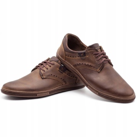 Polbut Casual men's shoes 402 brown 5