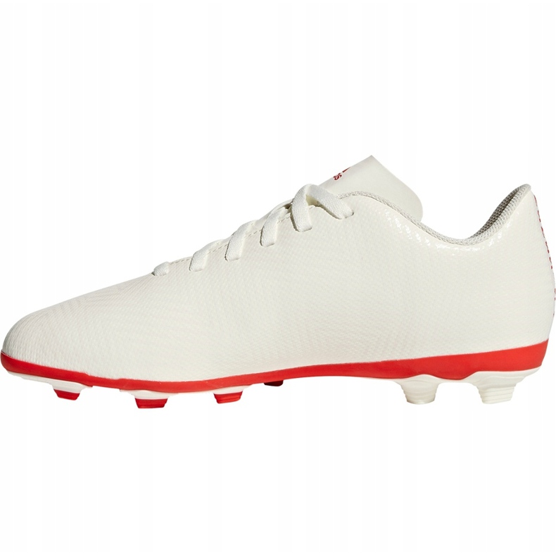 Adidas Nemeziz 18.4 FxG Jr CM8510 football boots white 2