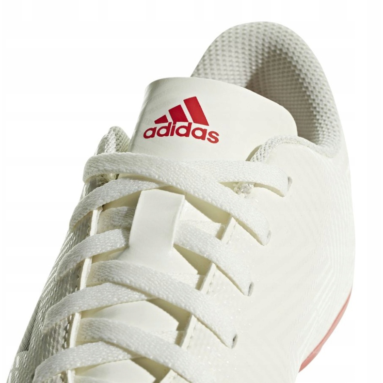 Adidas Nemeziz 18.4 FxG Jr CM8510 football boots white 4