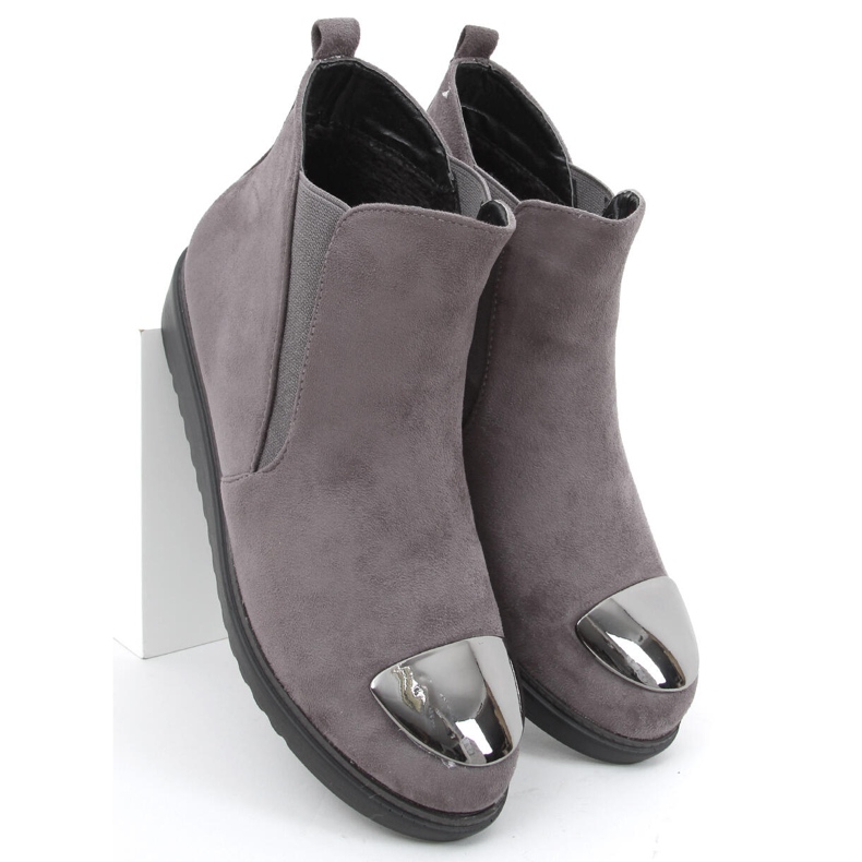 Tress Gray Jodhpur boots grey 1