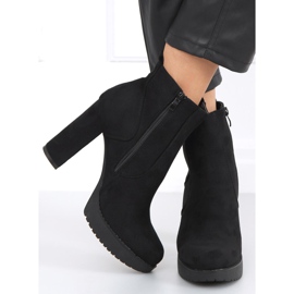 Milo Black high heels and platform boots 2