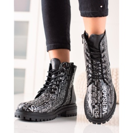 Goodin Fashionable print workers black 2