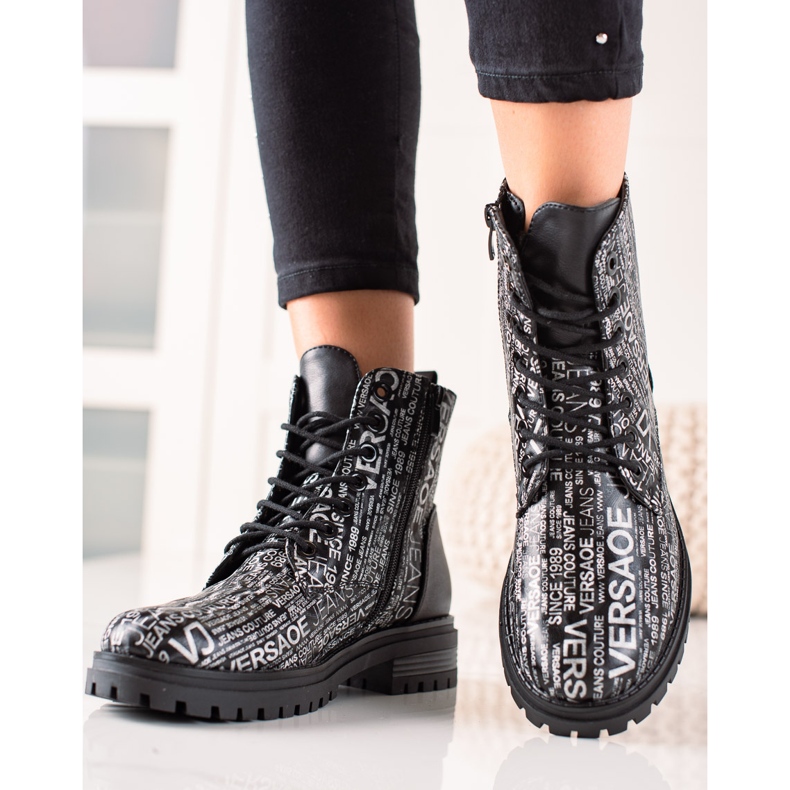 Goodin Fashionable print workers black 2