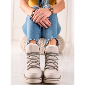 Goodin Comfortable Casual Trappers beige 2