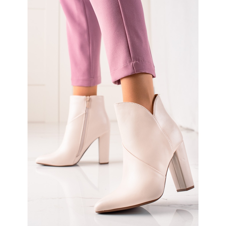 Seastar High-heeled boots beige 1 Seastar High-heeled boots beige 1