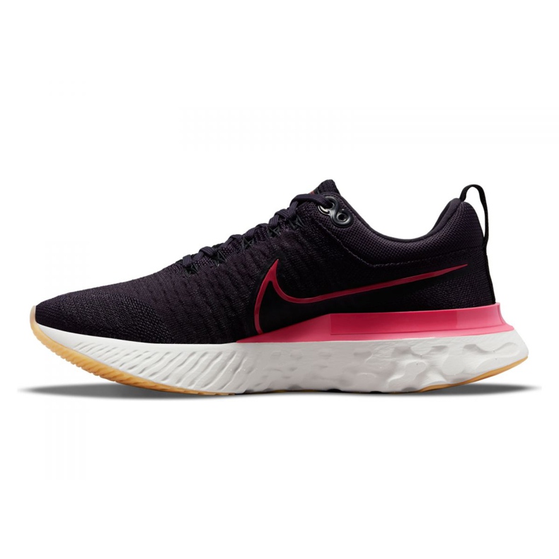 Nike React Infinity Run Flyknit 2 W CT2423-501 running shoes black violet 1