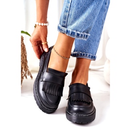 Leather Loafers Big Star II274100 Black 1
