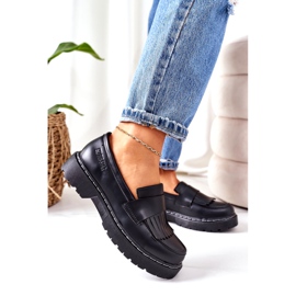 Leather Loafers Big Star II274100 Black 4