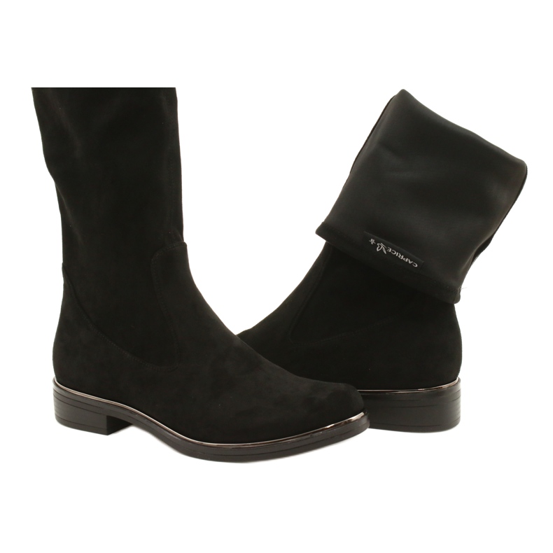 Caprice Black Stretch Women's Boots 25512-41 044 6 Caprice Black Stretch Women's Boots 25512-41 044 6