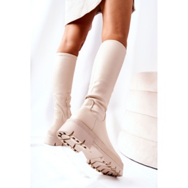 FJ1 High Hemera Boots Beige 1
