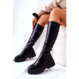 FJ1 Black Hemera High Boots 1