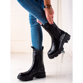 Goodin Fashionable high boots black 2