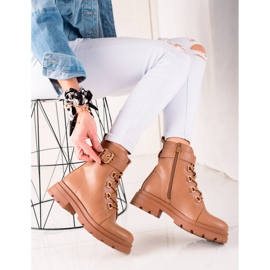 Sixth Sense Stylish Trappers With Buckle brown 1