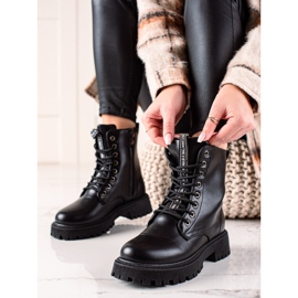 Groto Gogo Warm Hiking Boots With Eco Leather black 1 Groto Gogo Warm Hiking Boots With Eco Leather black 1