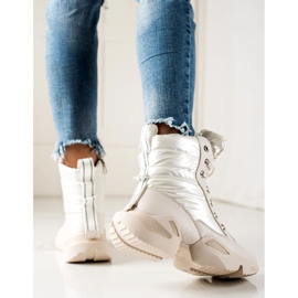 Seastar Warm fashionable snow boots beige 1 Seastar Warm fashionable snow boots beige 1