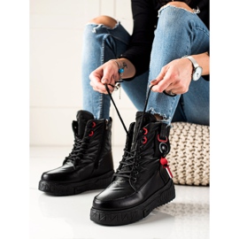 Seastar Warm Snow Boots On The Platform black 1