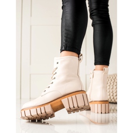 Seastar Boots Trappers On The Platform beige 1