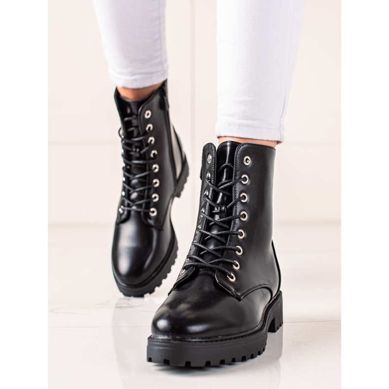 Bestelle Classic Trappers With Decorative Zipper black 1