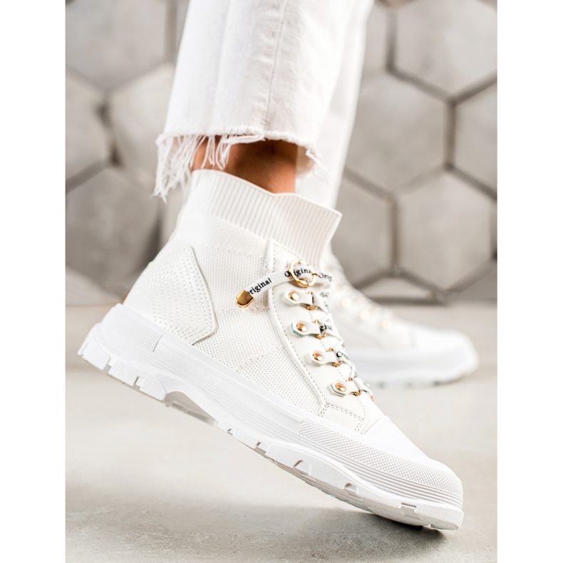 Goodin Fashion High Sneakers white 1