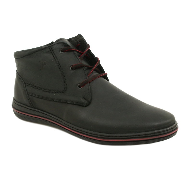 Polbut 339 black men's shoes 1