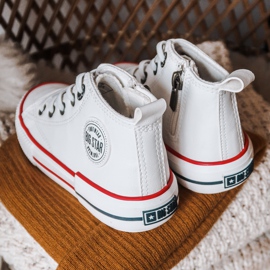 Children's High Sneakers Big Star II374004 White ['white'] 1