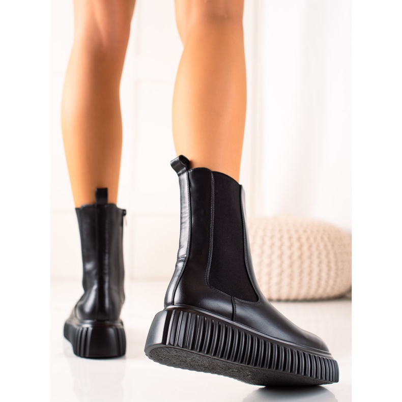 Seastar Boots On The Platform black 1