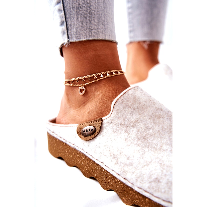 Slippers Prophylactic Inblu Beige DK20FE01W 3