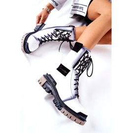 Leather Booties Warm Boots Maciejka White 05113-11 black 3