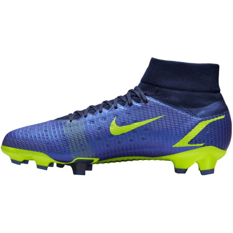 Nike Mercurial Superfly 8 Pro Fg M CV0961 574 soccer shoes blue blue 2