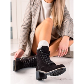 Goodin Comfortable high-heeled boots black 2
