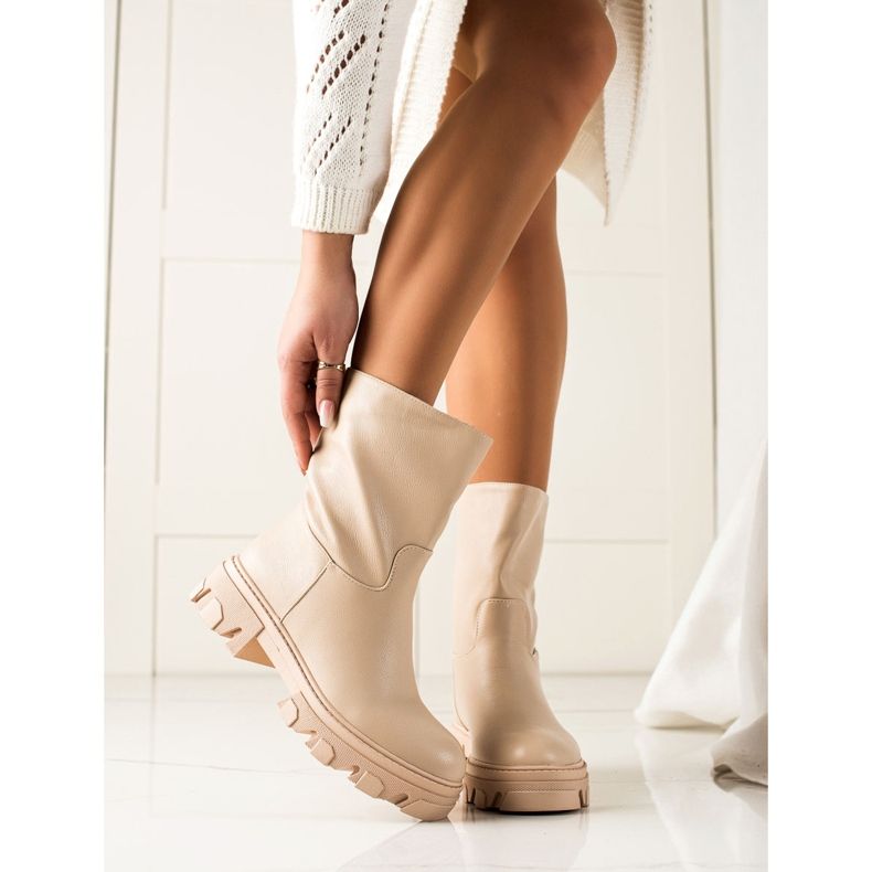 Seastar Slip-on Beige Workers 2