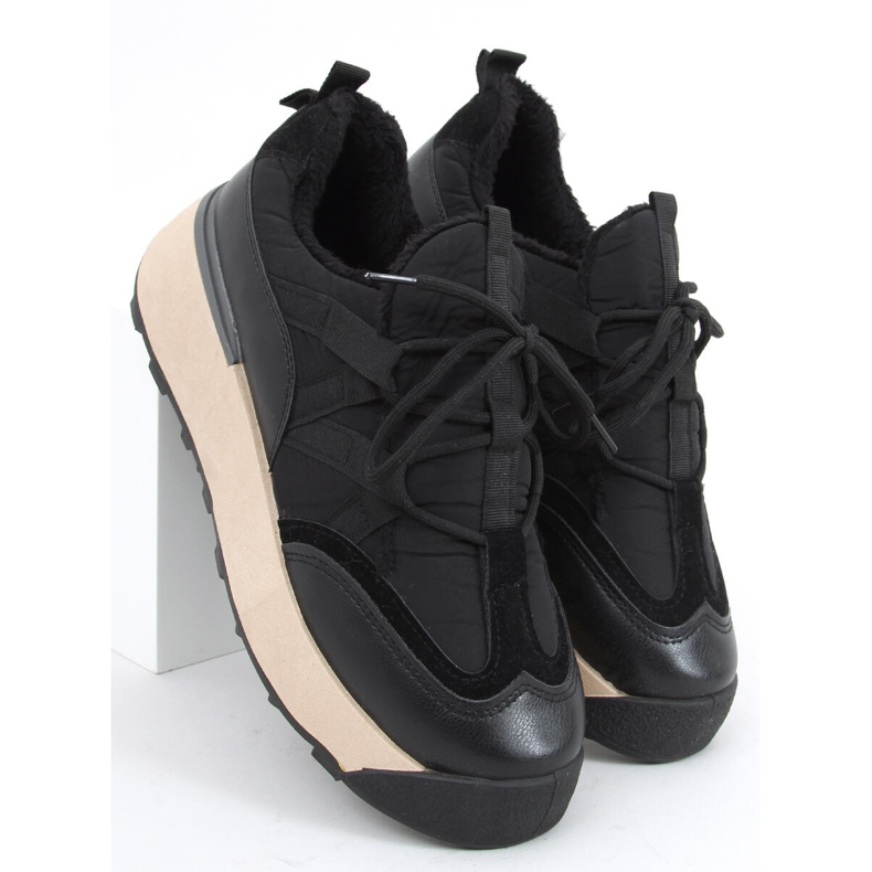 Homii Black insulated sports shoes 1