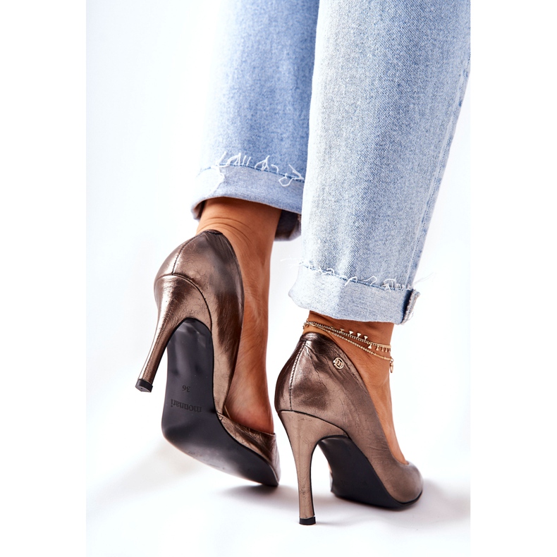 Stilettos In Spitz Monnari 0390-M22 Silver multicolored 1