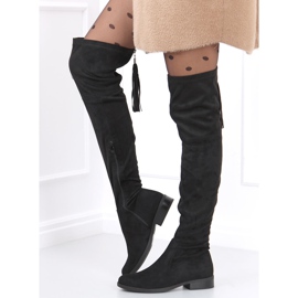 Women's Nana thigh-high boots black 1