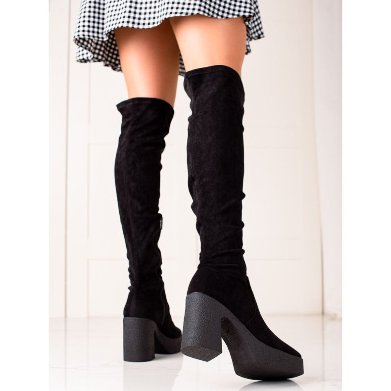 Seastar Fashionable Platform Boots black 1