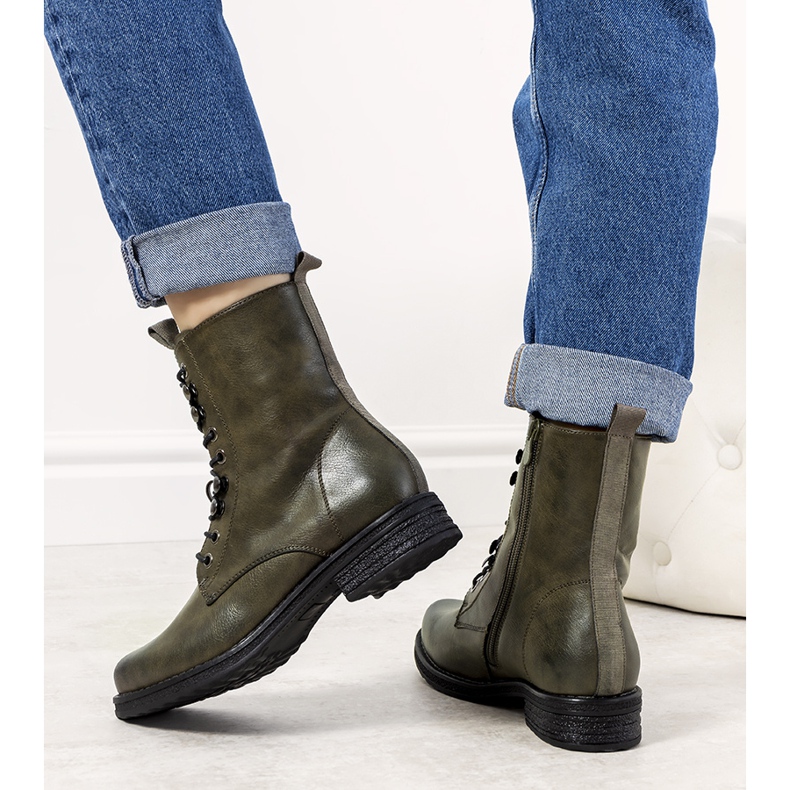 Green insulated boots from Muro 1