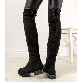 Black insulated women's boots Marcio 1