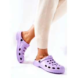 Women's Purple Eva Foam Slippers 1