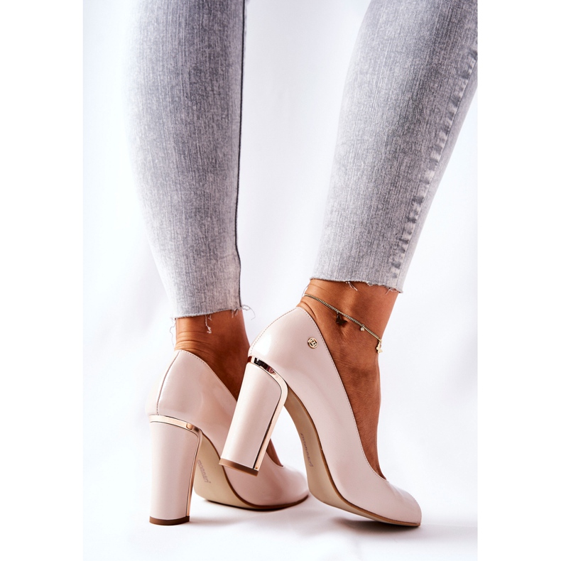 Pumps On A Bar Monnari 0780-015 Beige brown 1