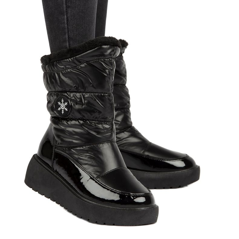 Black snowflake Filippo DBT3404 snow boots 6