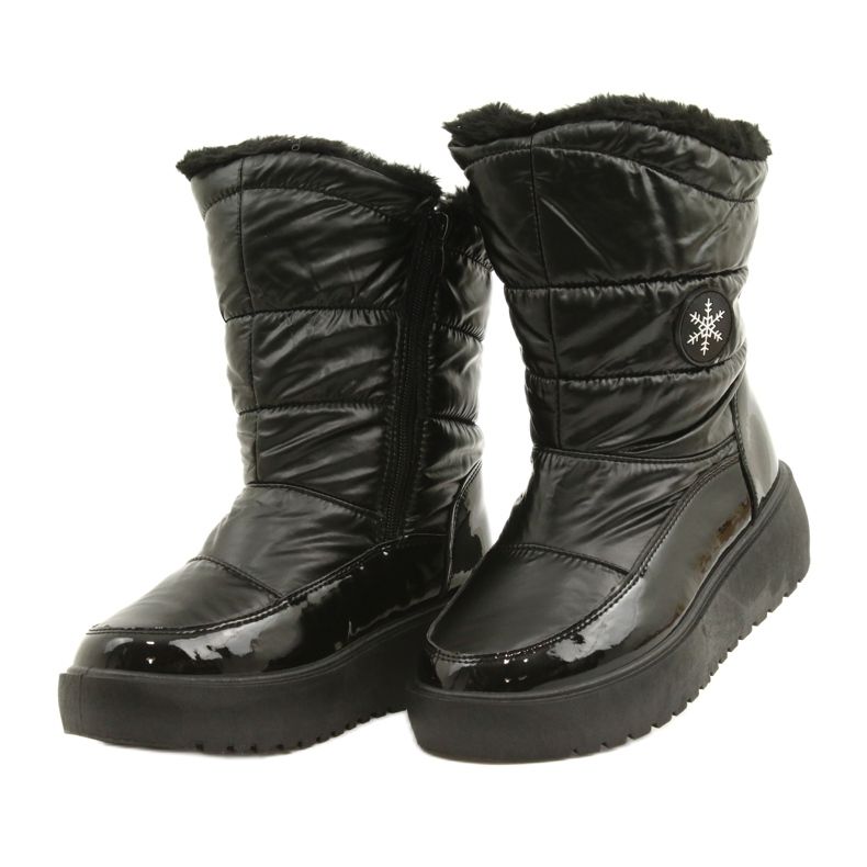 Black snowflake Filippo DBT3404 snow boots 3